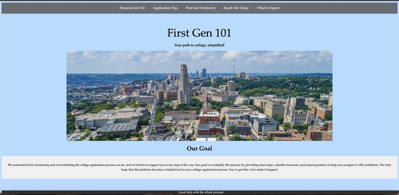 First Gen 101  – screenshot 5