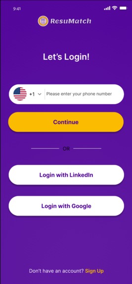 ResuMatch – screenshot 2