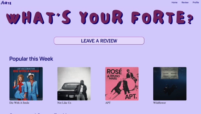 Forte – screenshot 1