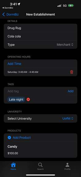 DormBiz – screenshot 2