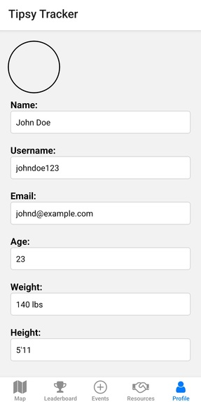 TipsyTracker – screenshot 5