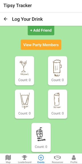 TipsyTracker – screenshot 6