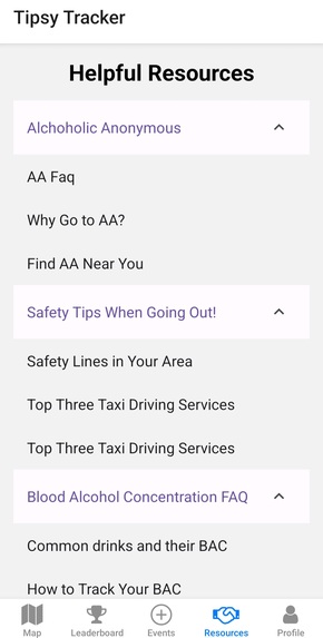 TipsyTracker – screenshot 7