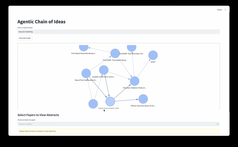 Agentic Chain-of-Ideas – screenshot 1