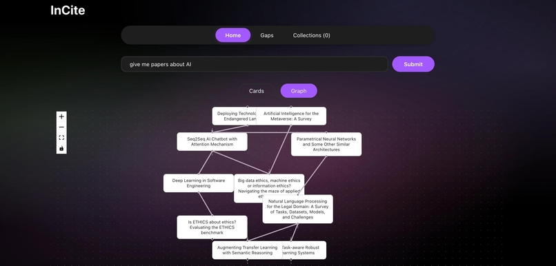 InCite – screenshot 3