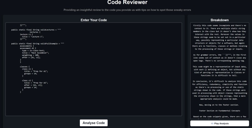 CoFeedback – screenshot 1