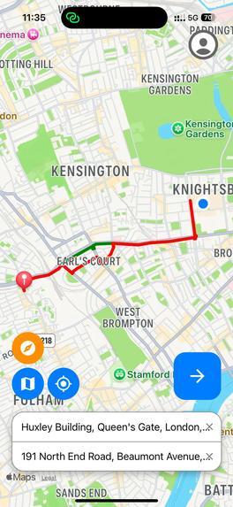SafeRoute – screenshot 1