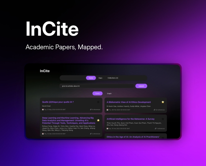 InCite – screenshot 2