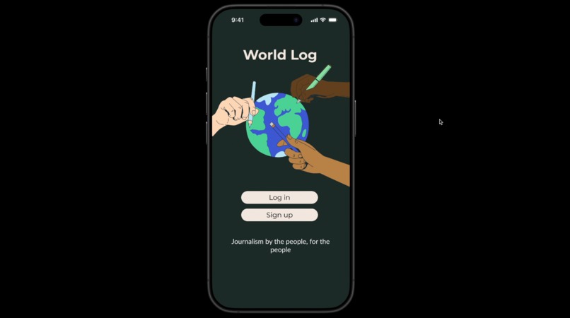 WorldLog – screenshot 1