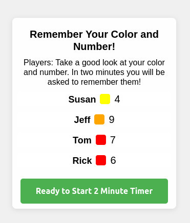 2 Minute Memory Test – screenshot 3
