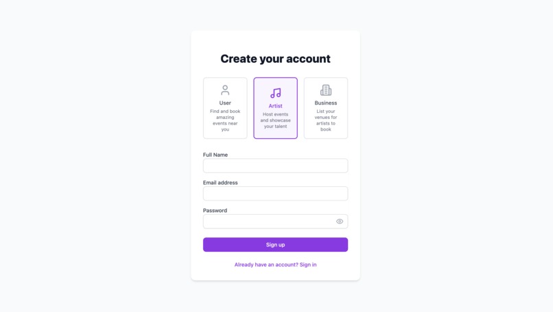 FindYourGig – screenshot 5