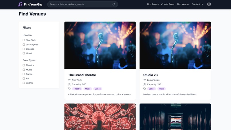 FindYourGig – screenshot 9