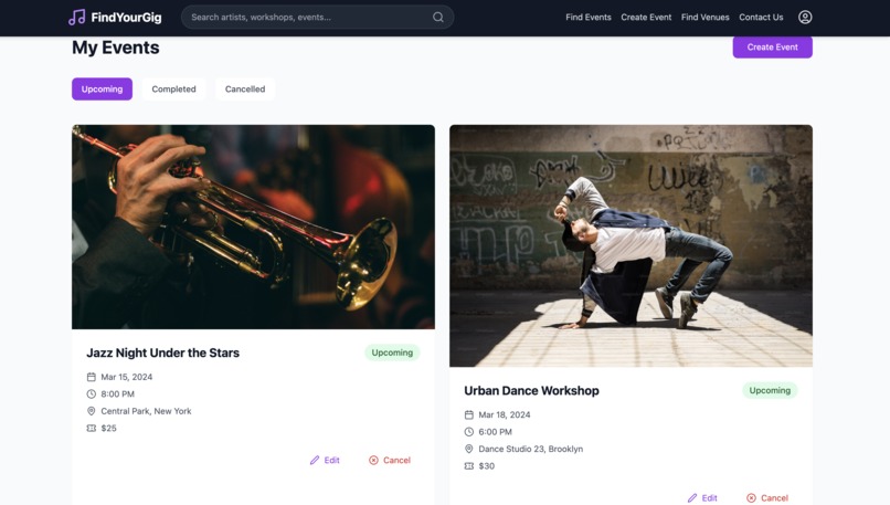 FindYourGig – screenshot 12