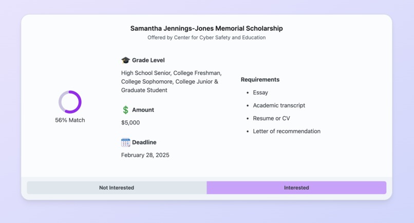 fundHer – screenshot 5