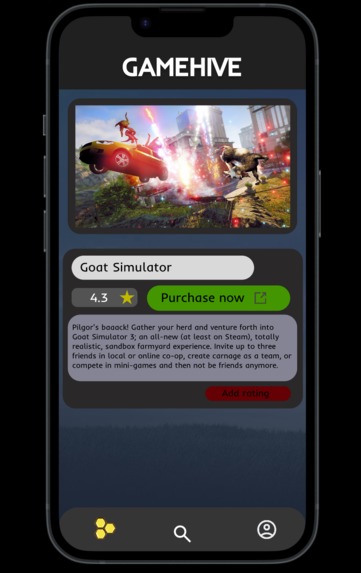 GameHive – screenshot 2
