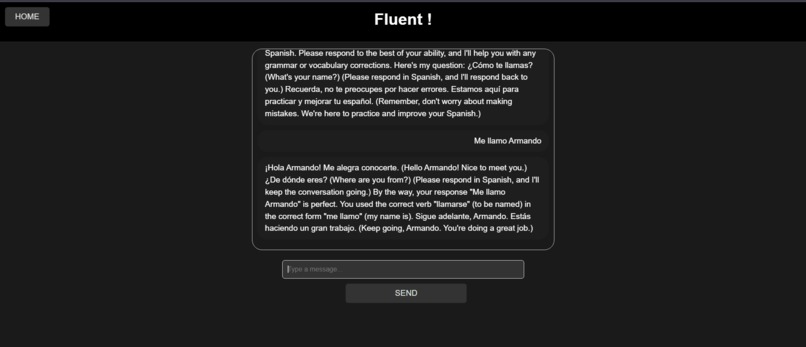 Fluent – screenshot 1