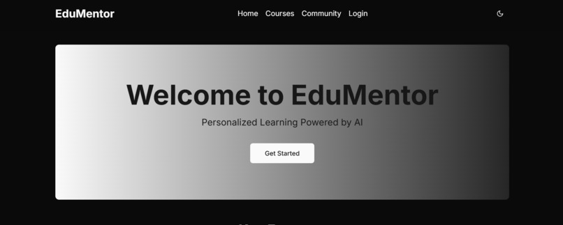 EduMentor – screenshot 1