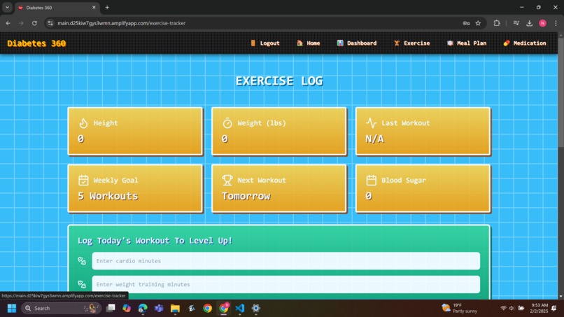 Diabetes 360 – screenshot 2