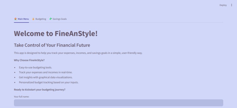 FineAnStyle – screenshot 1