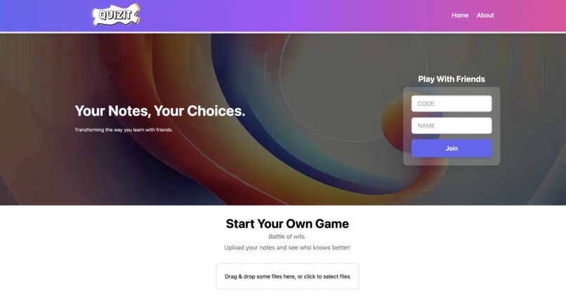 QuizIt – screenshot 1