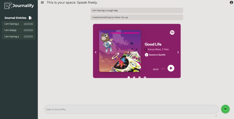 Journalify – screenshot 1