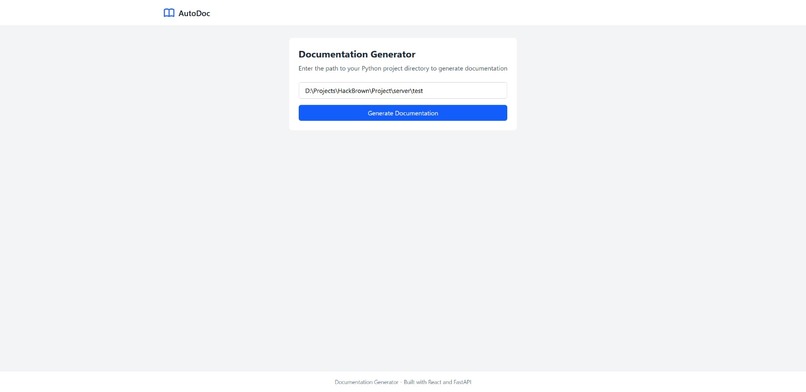 AutoDoc – screenshot 1