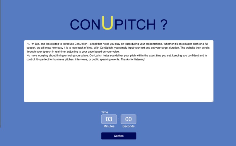 Conupitch – screenshot 1