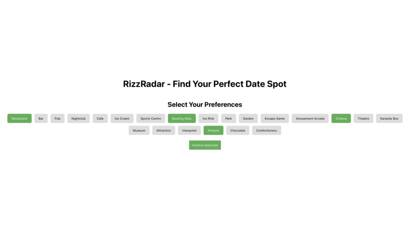 RizzRadar – screenshot 1