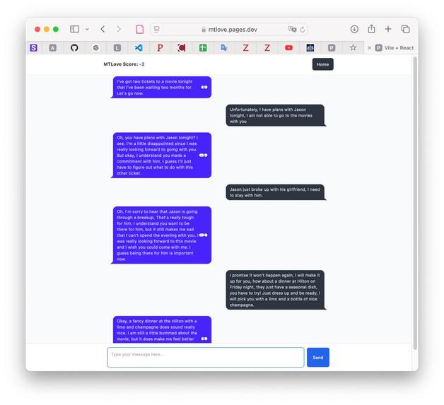 MTLove – screenshot 2