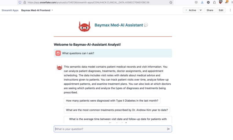 Baymax Med-AI Assistant – screenshot 3