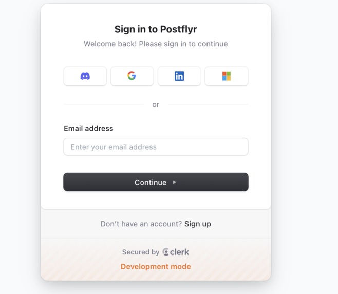 Postflyr – screenshot 2