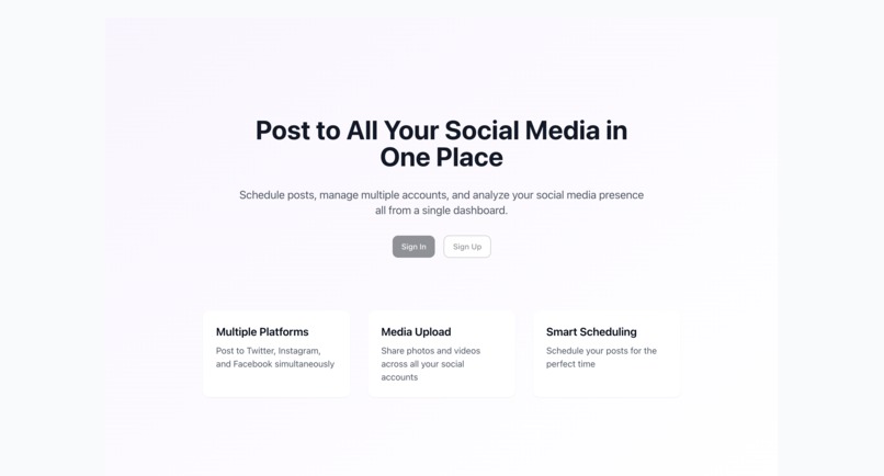 Postflyr – screenshot 1