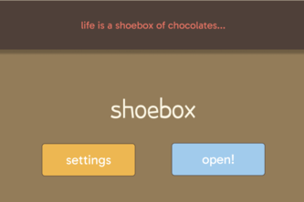 shoebox
