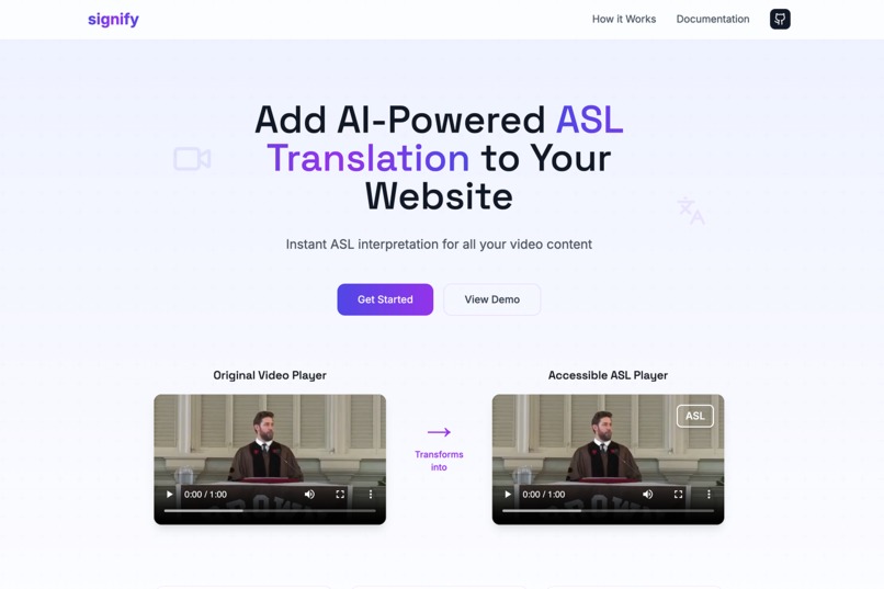 Signify – screenshot 1