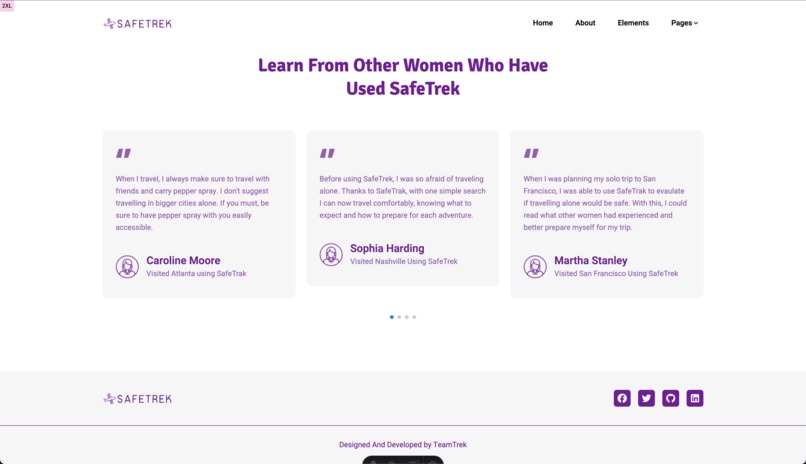 SafeTrek – screenshot 5