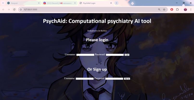 PsychAid – screenshot 1