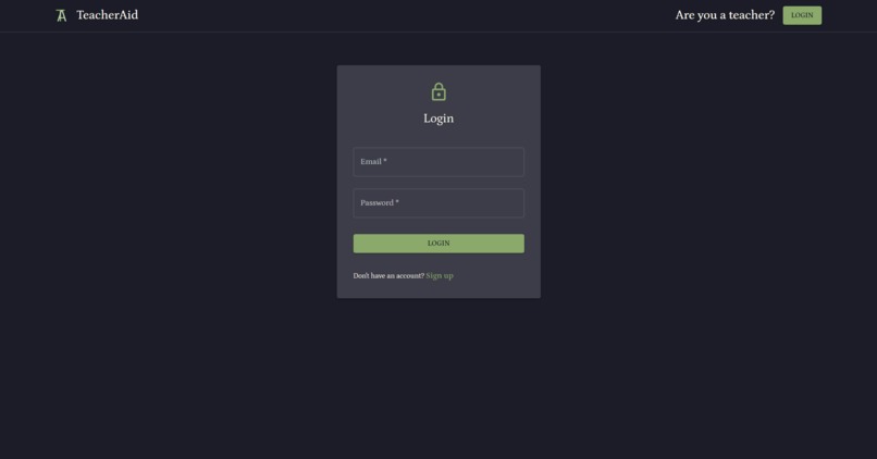TeacherAid – screenshot 1