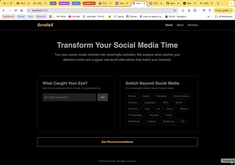 ScrolleX – screenshot 1
