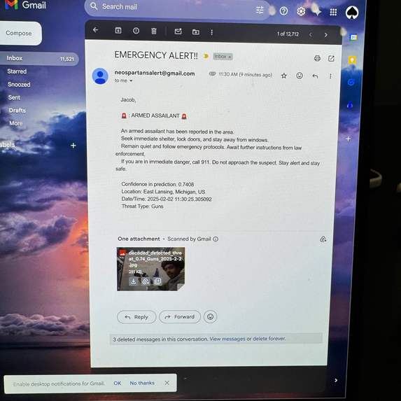 SentriScan – screenshot 2