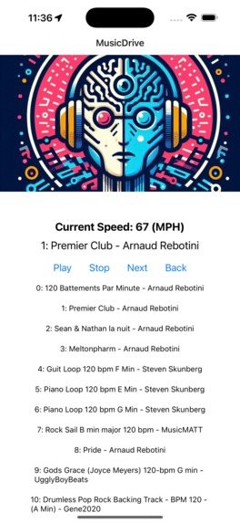 MusicDrive – screenshot 1