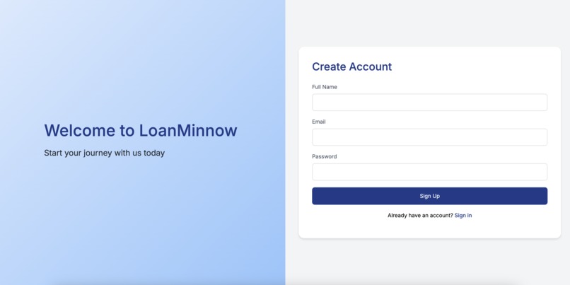 LoanMinnow – screenshot 1