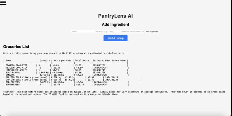 PantryLens AI – screenshot 3