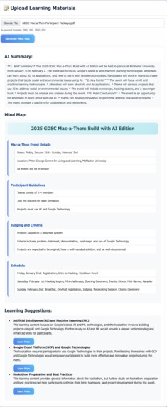 AI-Learning-Assistant-Optimizing-Learning-Efficiency – screenshot 1