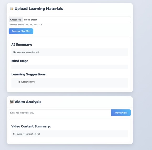 AI-Learning-Assistant-Optimizing-Learning-Efficiency – screenshot 2