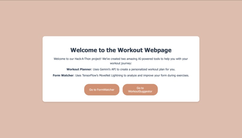 Workout Tracker – screenshot 1