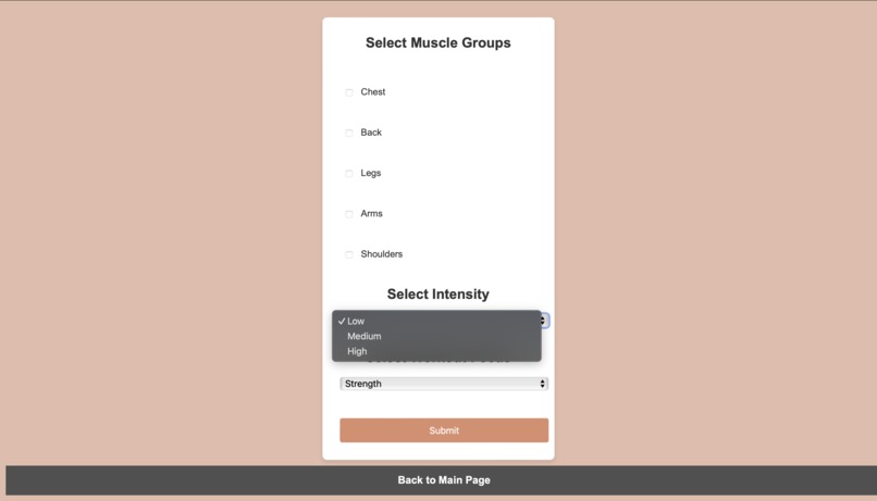 Workout Tracker – screenshot 3
