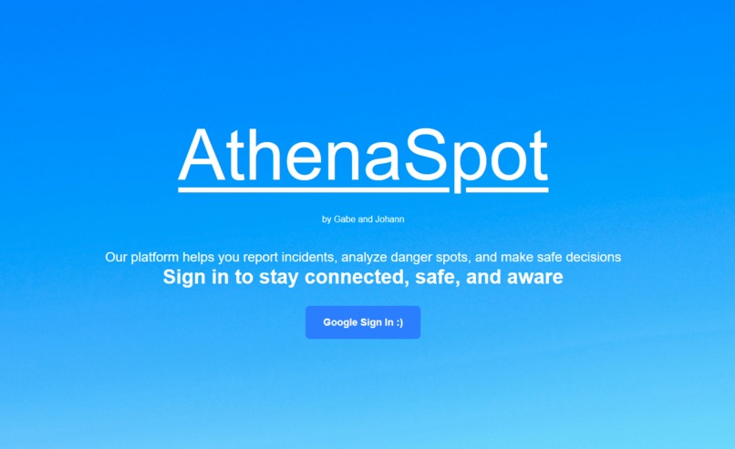AthenaSpot – screenshot 1