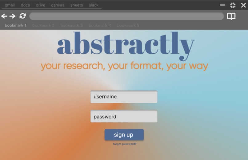 Abstractly – screenshot 1