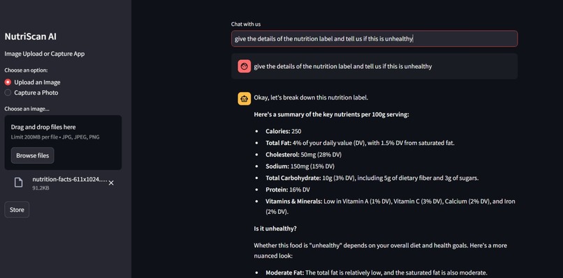 NutriScan AI – screenshot 1