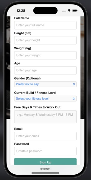 FitBot – screenshot 3